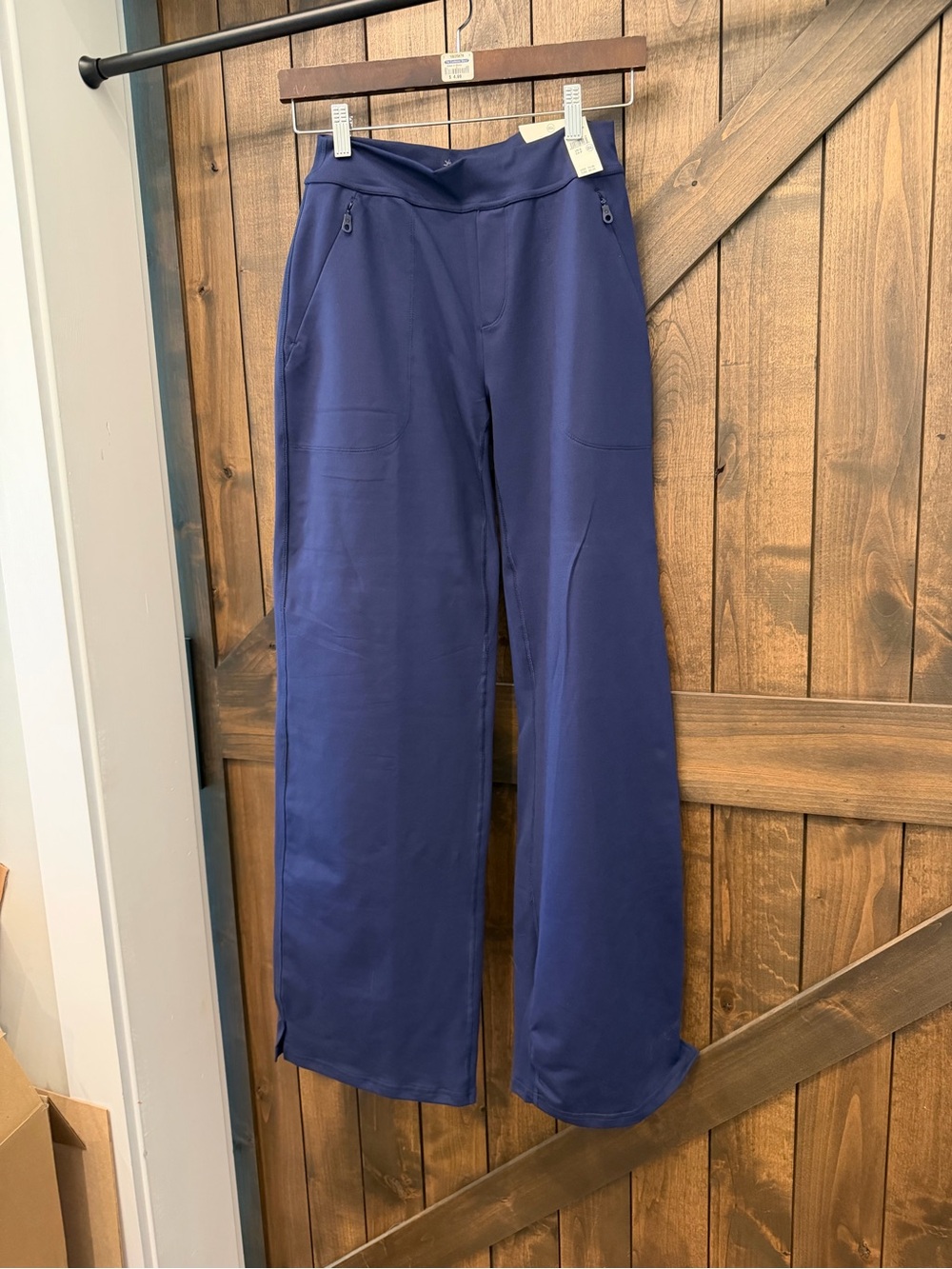 aerie NWT Wide-Leg Active Pants in Navy